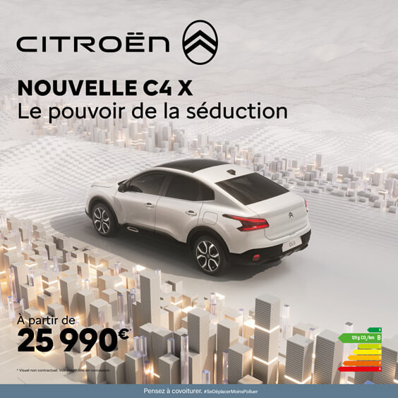 Nouvelle Citroën C4 X